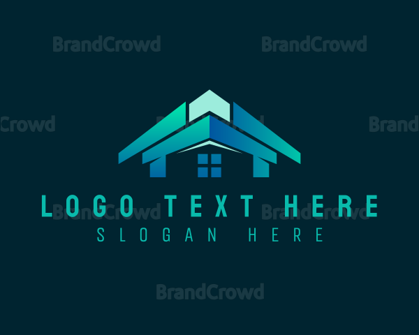 House Roof Builder Logo