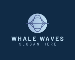 Tech Startup Waves logo design