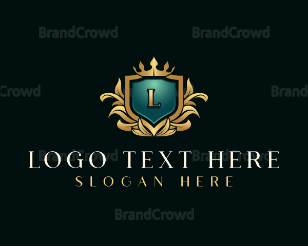 Luxury Crown Crest Logo