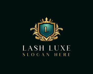 Luxury Crown Crest logo design