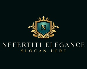 Luxury Crown Crest logo design