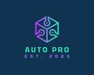Esports - Circuit Cube Programmer logo design