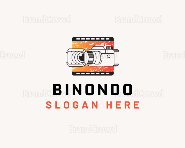 Camera Videography Film Production Logo