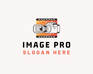 Imaging - Camera Videography Film Production logo design