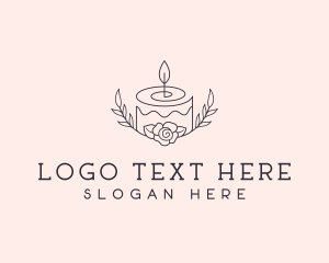 Food Blog - Cake Floral Dessert logo design
