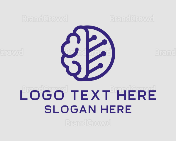 Brain Circuit Tech Logo