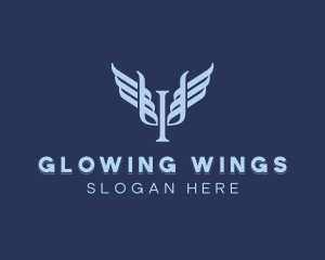 Psychology Therapy Wings logo design