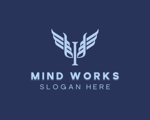 Psychology - Psychology Therapy Wings logo design