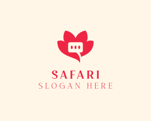 Flower Message App Logo