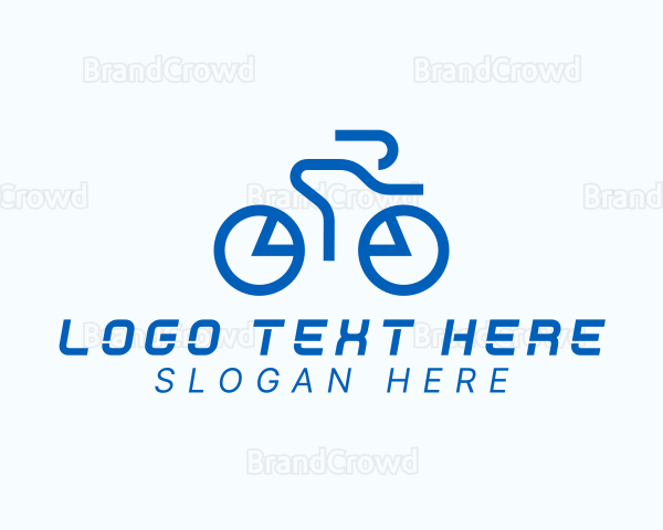 Cyclist Bicycle Race Logo