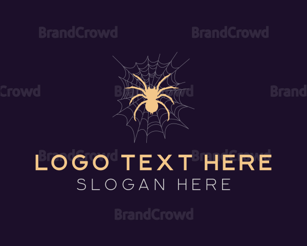 Tarantula Spider Web Logo
