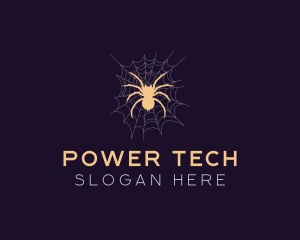 Tarantula Spider Web Logo