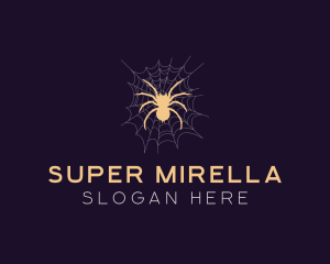 Tarantula Spider Web Logo