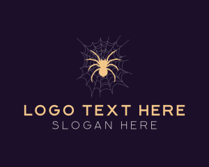 Tarantula Spider Web Logo