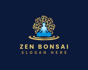 Natural Zen Yoga  logo design