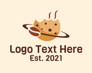 Cookie - Coffee Cookie Planet logo design