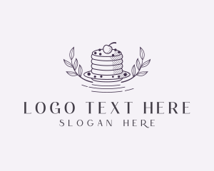 Dessert - Sweet Pancake Dessert logo design