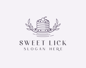 Sweet Breakfast Pancake logo design