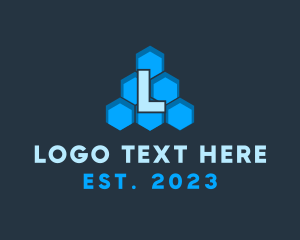 Letter - Honey Comb Software logo design