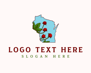 Wisconsin Thimbleberry Plant Logo