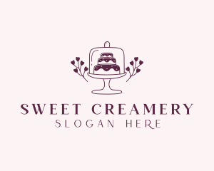 Baking Dessert Cake  logo design