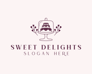 Baking Dessert Cake  logo design