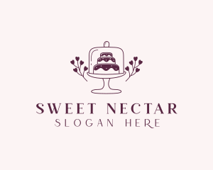 Baking Dessert Cake  logo design