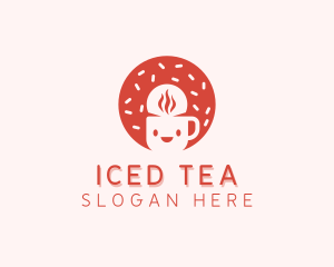 Coffee Donut Snack logo design