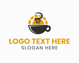 Latte - Sun Coffee Cafe logo design