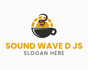 Morning - Sun Coffee Cafe logo design