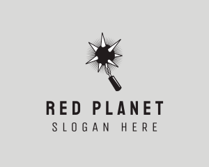 Martian - Titan Morning Star Weapon logo design