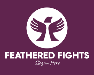 Charity Bird Hands logo design