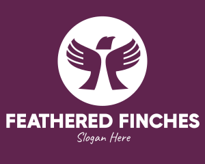 Charity Bird Hands logo design