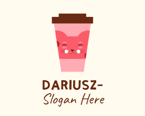 Coffeehouse - Cat Cafe Drink logo design