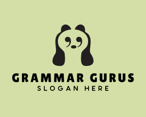 Grammar - Clever Quote Panda logo design