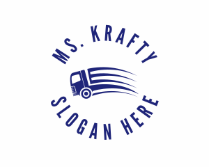 Shipping - Express Truck Moving Company logo design