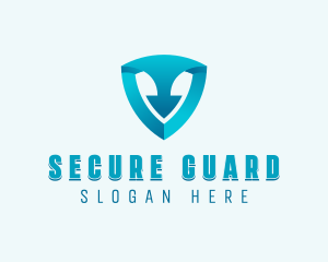 Shield Arrow Security Logo