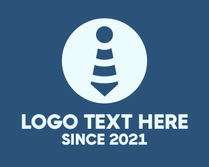 Wifi Signal Necktie  Logo