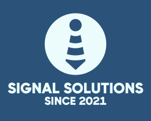 Signal - Wifi Signal Necktie logo design