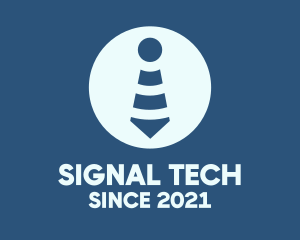 Signal - Wifi Signal Necktie logo design