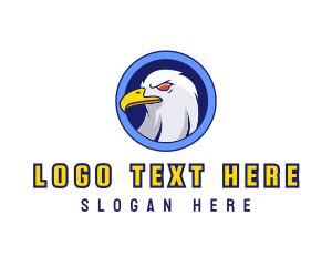 League - Eagle Varsity League logo design