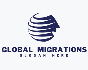 Global Human Sphere logo design