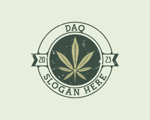 Marijuana Leaf Plant Logo