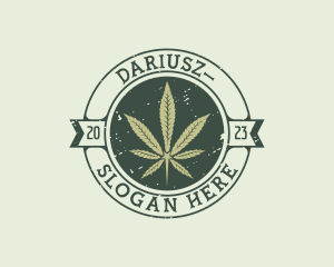 Marijuana Leaf Plant Logo