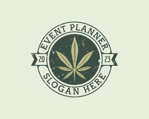 Marijuana Leaf Plant Logo