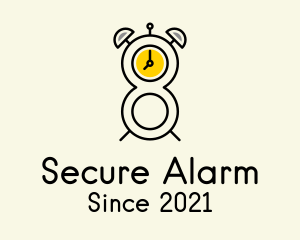 Alarm - Number Eight Alarm logo design