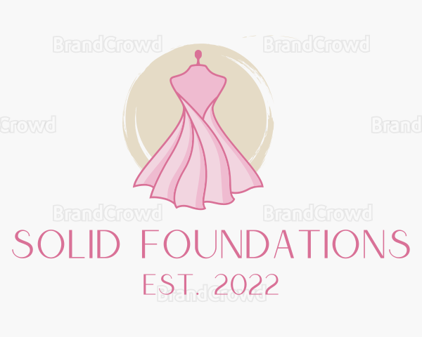 Tailoring Fashion Gown Logo