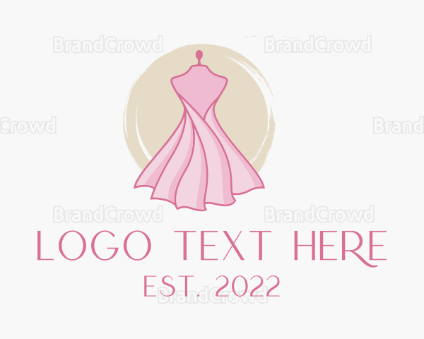 Tailoring Fashion Gown Logo