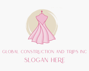 Tailoring Fashion Gown  Logo