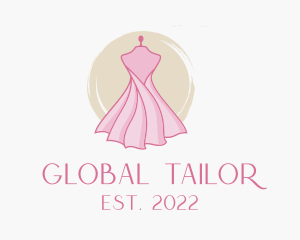 Tailoring Fashion Gown  logo design